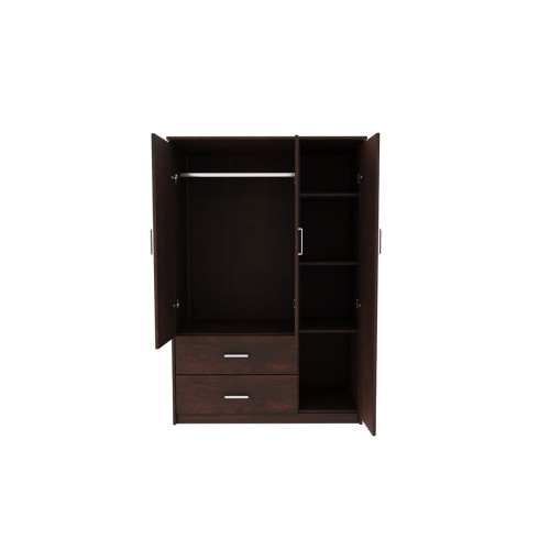 Wardrobe Olympus 120x57x183 walnut DIOMMI 123-000180