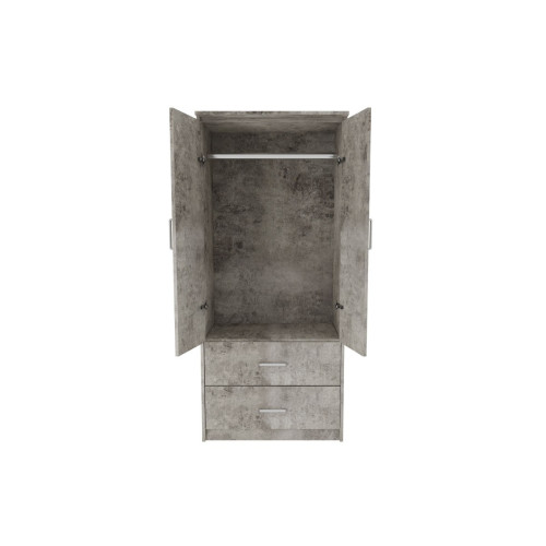 Wardrobe Olympus 81x57x183 anthracite DIOMMI 123-000187