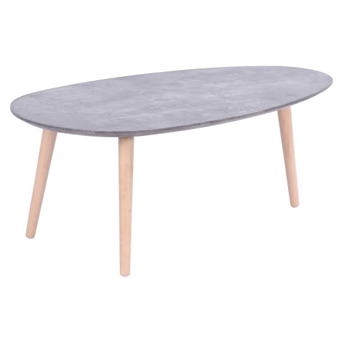 Coffee table Hamilton 89x48x33 grеy DIOMMI 058-000049