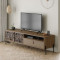 TV cabinet Melati 170x45x48,5 walnut DIOMMI 119-001127