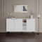 Buffet Clara pakoworld in white colour 142x35.5x82cm