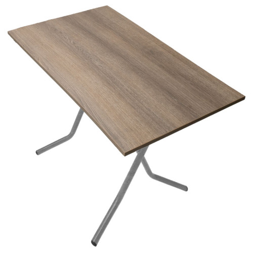 Folding table Liam 100x60x75 grey DIOMMI 243-000050