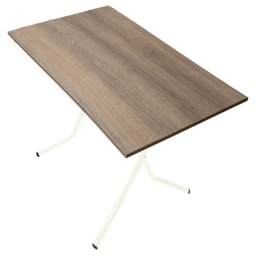 Folding table Liam 100x60x75 ecru DIOMMI 243-000053
