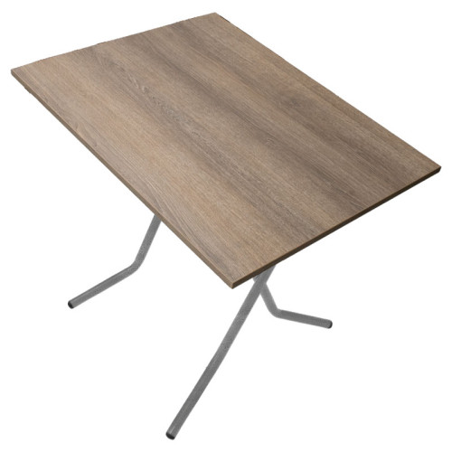 Folding table Liam 80x60x75 grey DIOMMI 243-000045
