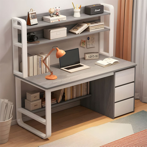 Desk Soco 120x50x144 white/grey DIOMMI 072-000075