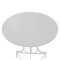 Noah table 58x58x72 white DIOMMI 243-000076