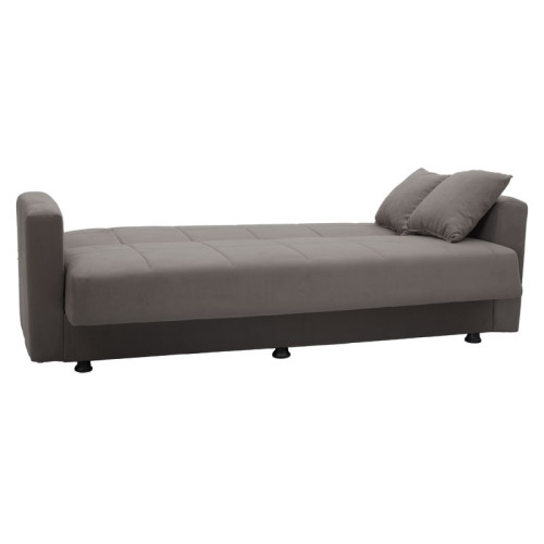 3-Seater sofa bed Meredith 210x86x78 anthracite DIOMMI 245-000008