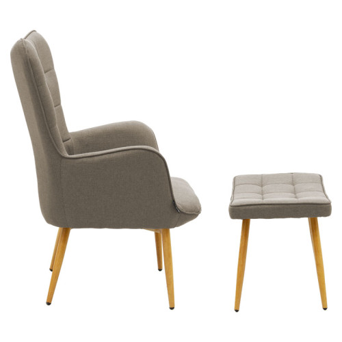 Armchair Maddison 68x72x98 beige/natural DIOMMI 029-000155