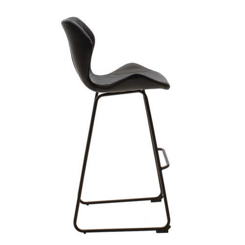 Bar stool Theo 48x51x103 black DIOMMI 127-000093