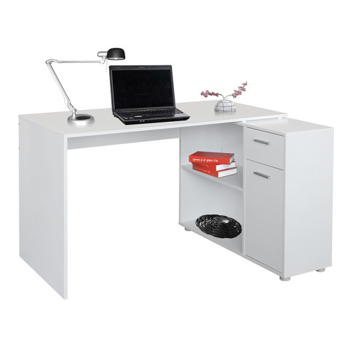 Rivera work desk right corner white 120x91.5x75cm