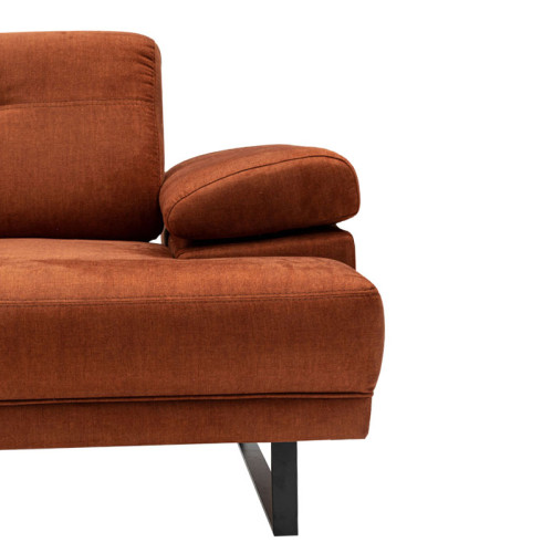 3 seater sofa PWF-0586 pakoworld fabric tile 239x99x83cm