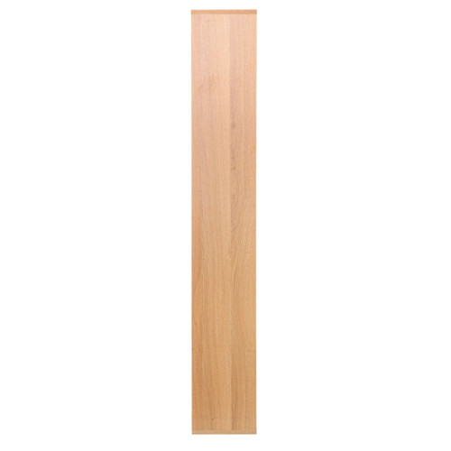 Bookcase Tars pakoworld sonoma-black 84x24x157cm
