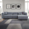 Corner sofa Lindena 296x158x72cm left corner anthracite fabric DIOMMI 071-001555