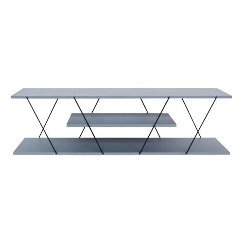 Coffee table Tars pakoworld grey-black 120z30x33cm