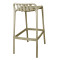 Bar stool Laudre pp in cappuccino shade 56x36x87cm