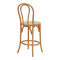 Bar stool Thonet natural beech wood 41x50x105cm