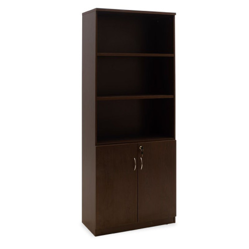 Bookcase Amazon DIOMMI walnut 80x40x200cm