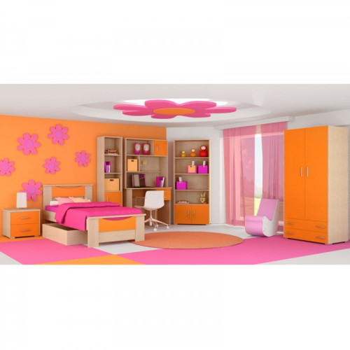 Kids room set Χamogelo 90x190/200 DIOMMI 23-020