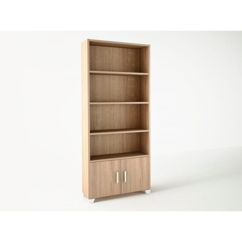 Bookcase with doors 75x30x180 DIOMMI 23-038