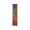 Bookcase with shelves and cabinet 40x30x180 DIOMMI 23-103