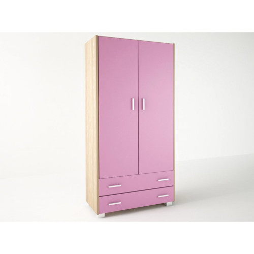 Two doors wardrobe with drawers 85x50x180 DIOMMI 23-111
