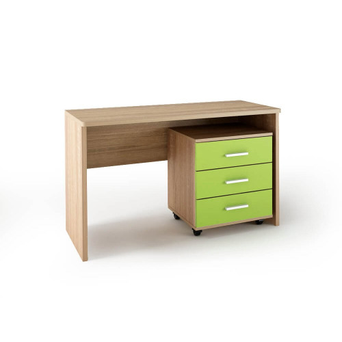 Desk with cabinet on wheels 120x78x60 DIOMMI 23-190