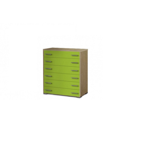 Chest of 6 drawers No4 90x45x108 DIOMMI 23-288