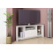 Corner TV cabinet Alfa 60 white gloss 110x45x49 DIOMMI 33-292