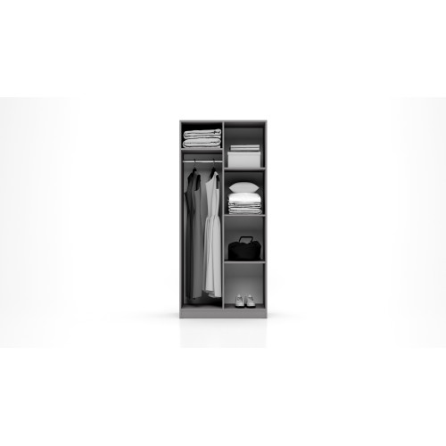 Wardrobe RIKI 80x52x181 DIOMMI 31-010