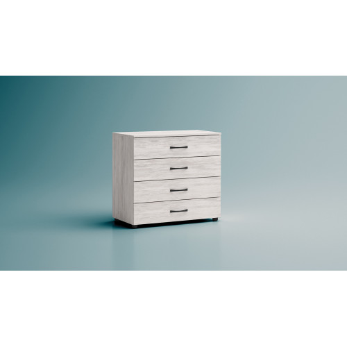 Chest of drawers Apolo2 with four drawers 80x43x74 DIOMMI 33-155