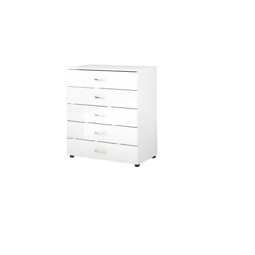 Chest of drawers Apolo3 with five drawers 80x43x91 DIOMMI 33-159