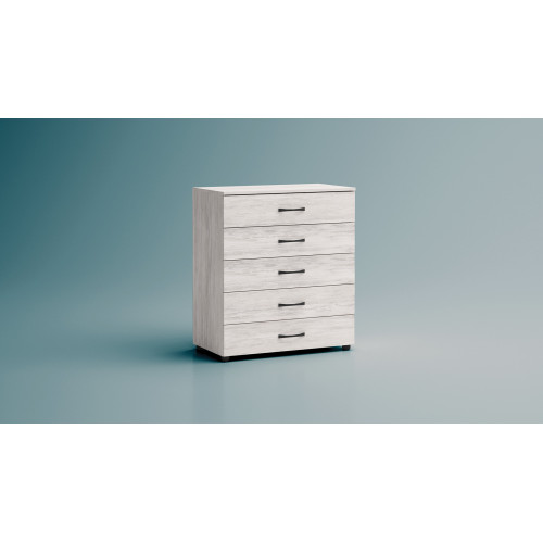 Chest of drawers Apolo3 with five drawers 80x43x91 DIOMMI 33-162