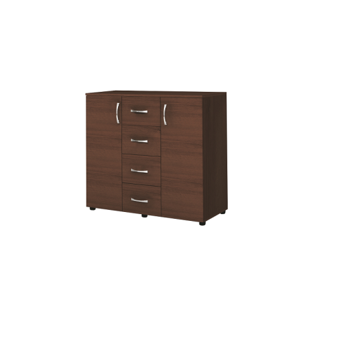 Chest of drawers Apolo4 with drawers and doors 100x43x91 DIOMMI 33-164