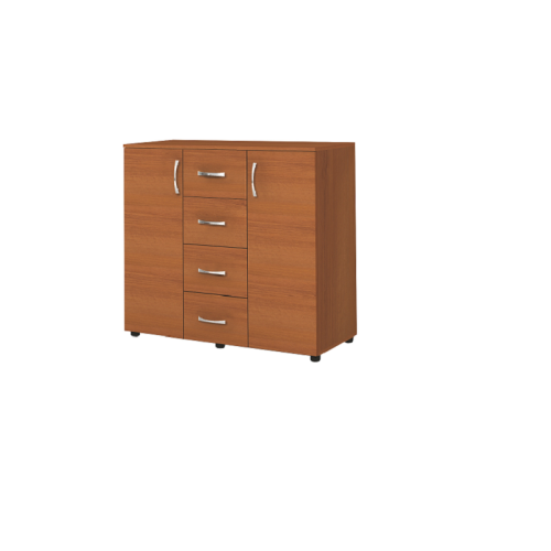 Chest of drawers Apolo4 with drawers and doors 100x43x91 DIOMMI 33-165