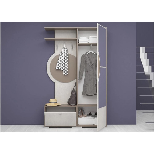 Hallway furniture Fini 115x30x187 DIOMMI 33-264