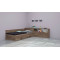 Bed with drawers and cabinet Marea 82x190 DIOMMI 33-278