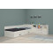 Bed with drawers and cabinet Marea 82x190 DIOMMI 33-279