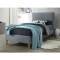 Upholstered Bed Αcoma 90x200 Gray Color DIOMMI ACOMA90SZD