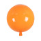  BALLOON 00650 Modern Children's Ceiling Lamp Single Light Orange Plastic Ball Φ30 x H33cm