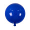  BALLOON 00654 Modern Children's Ceiling Lamp Single Light Blue Plastic Ball Φ30 x H33cm