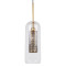 AVERY 00741 Modern Hanging Ceiling Light Single Light Transparent Glass with Gold Metal Mesh Φ15 x H60cm