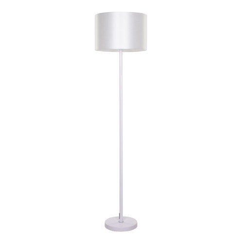 ASHLEY 00823 Modern Floor Lamp Single Light Metallic White with Cap Φ35 x H145cm
