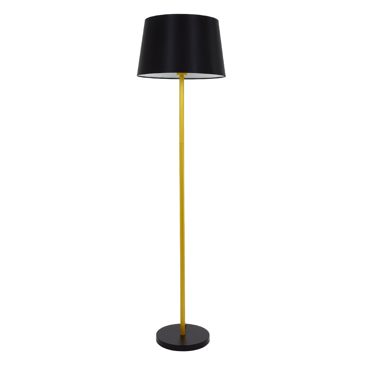 ASHLEY 00829 Modern Floor Lamp Single Light Metallic Gold with Black Cap  Φ40 x H148cm