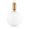 MAVERICK 00940 Modern Hanging Ceiling Lamp Single Light Gold Metallic Glass Ball Φ30 x H48cm