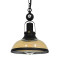  BILLIARD 00971 Vintage Industrial Hanging Ceiling Lamp Single Light Black Metal Bell W25 x H29cm
