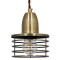 MANHATTAN 01455 Modern Industrial Pendant Ceiling Light Single Light Metal Bronze Bell Φ11 x H14cm