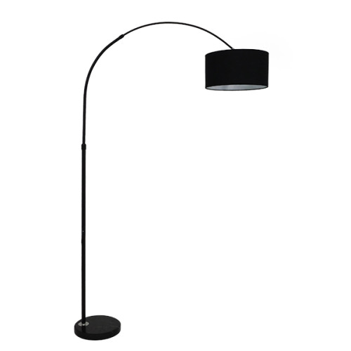 IMPERIAL 01587 Modern Floor Lamp Single Light Metallic Black with Cap Φ34 x H172cm
