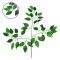  09050 Artificial Plant Decorative Branch Dimensions M20cm x H22cm with 3 X Green Branches and Moss Foliage