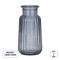 LAYLA 35601 Decorative Glass Vase Gray Φ11 x H22cm