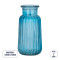  LAYLA 35602 Decorative Glass Vase Blue Φ11 x H22cm